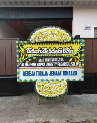 Papan Bunga Duka di Seunuddon